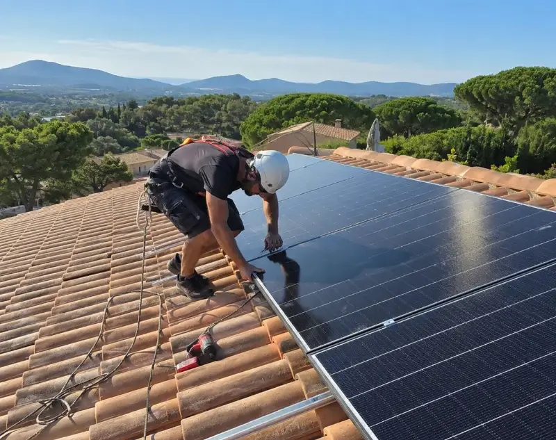 Installateur panneaux solaires Le Bez — pose photovoltaïque sur toiture