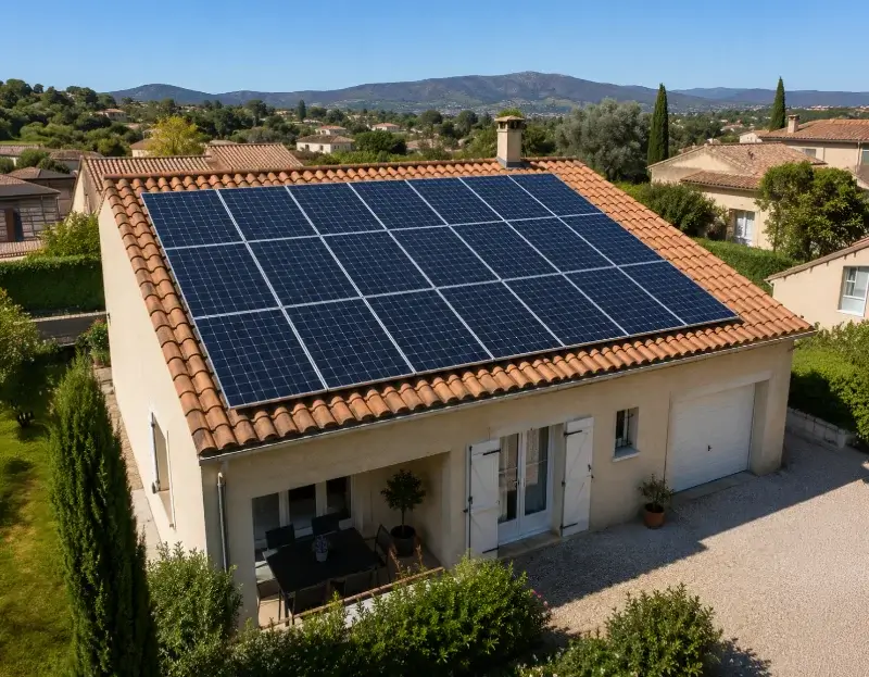 Prime à l'autoconsommation panneaux solaires Le Bez — aide financière de l'État